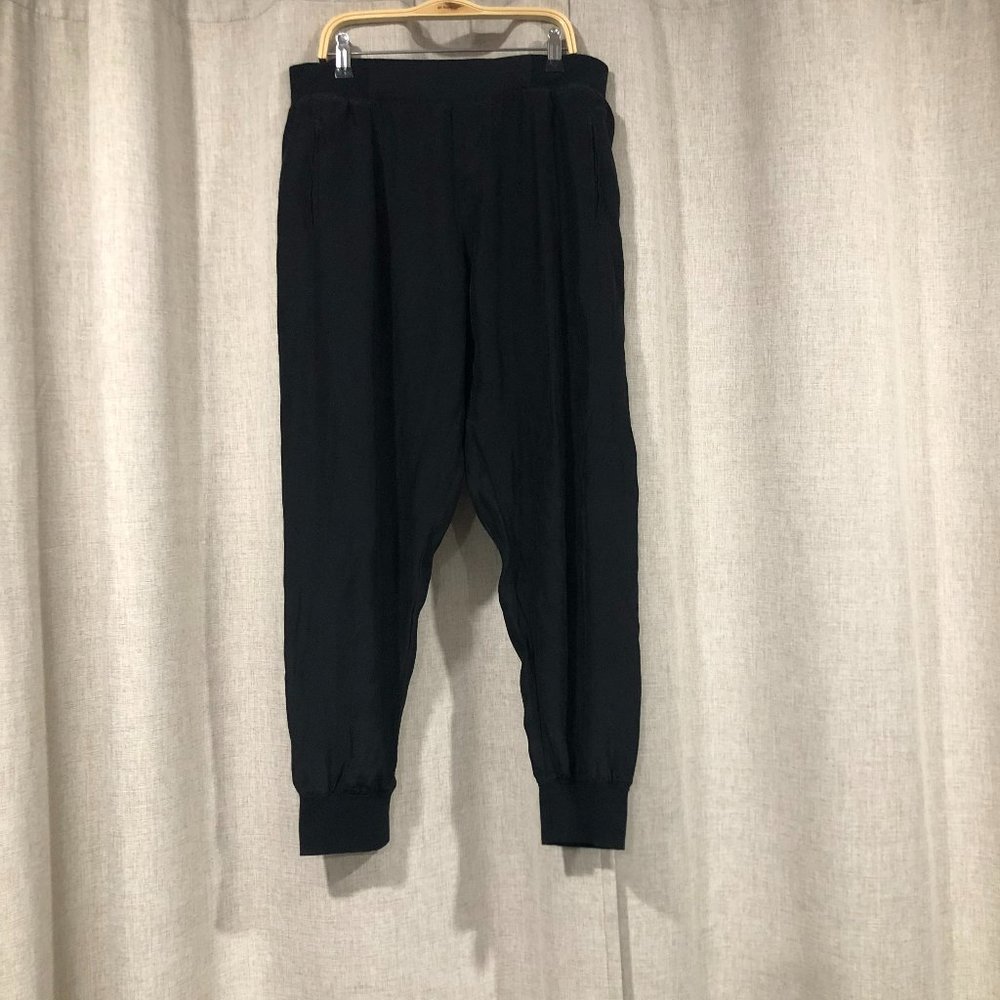 ATM Anthony Thomas Melillo Black Jogger Track Pants